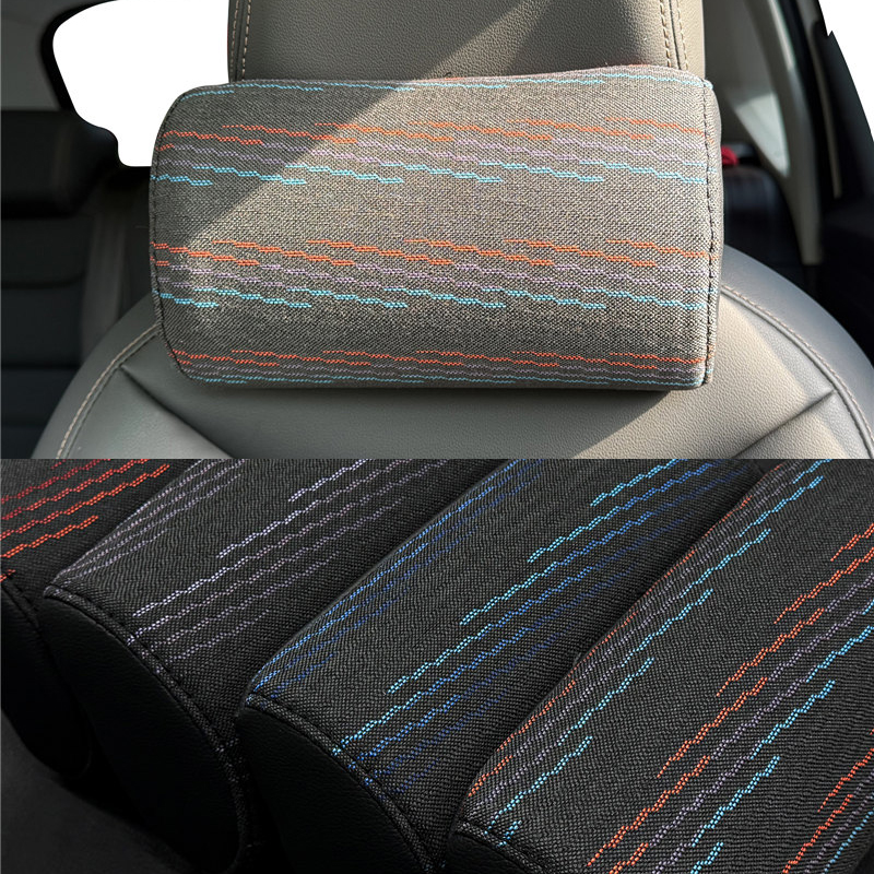 M Tech Auto Accessories - Car Headrest Neck Rest Pillow Interior