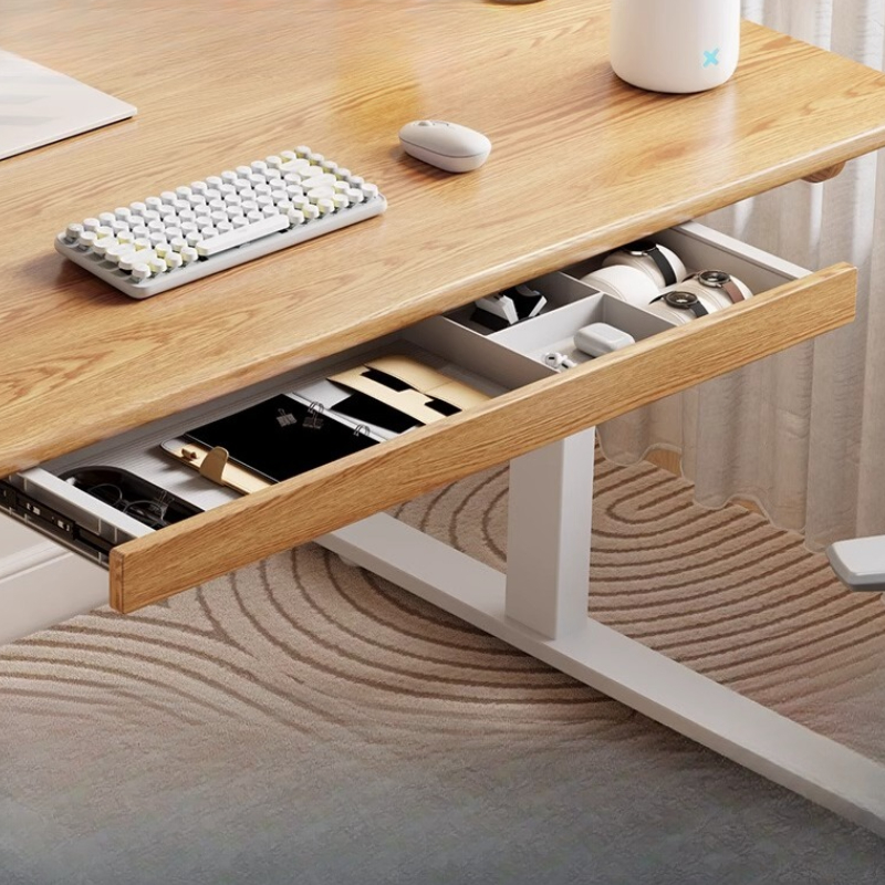 Tech Accessories For Office Desk - Under Desk Drawer Organizer Pull-pull Wooden