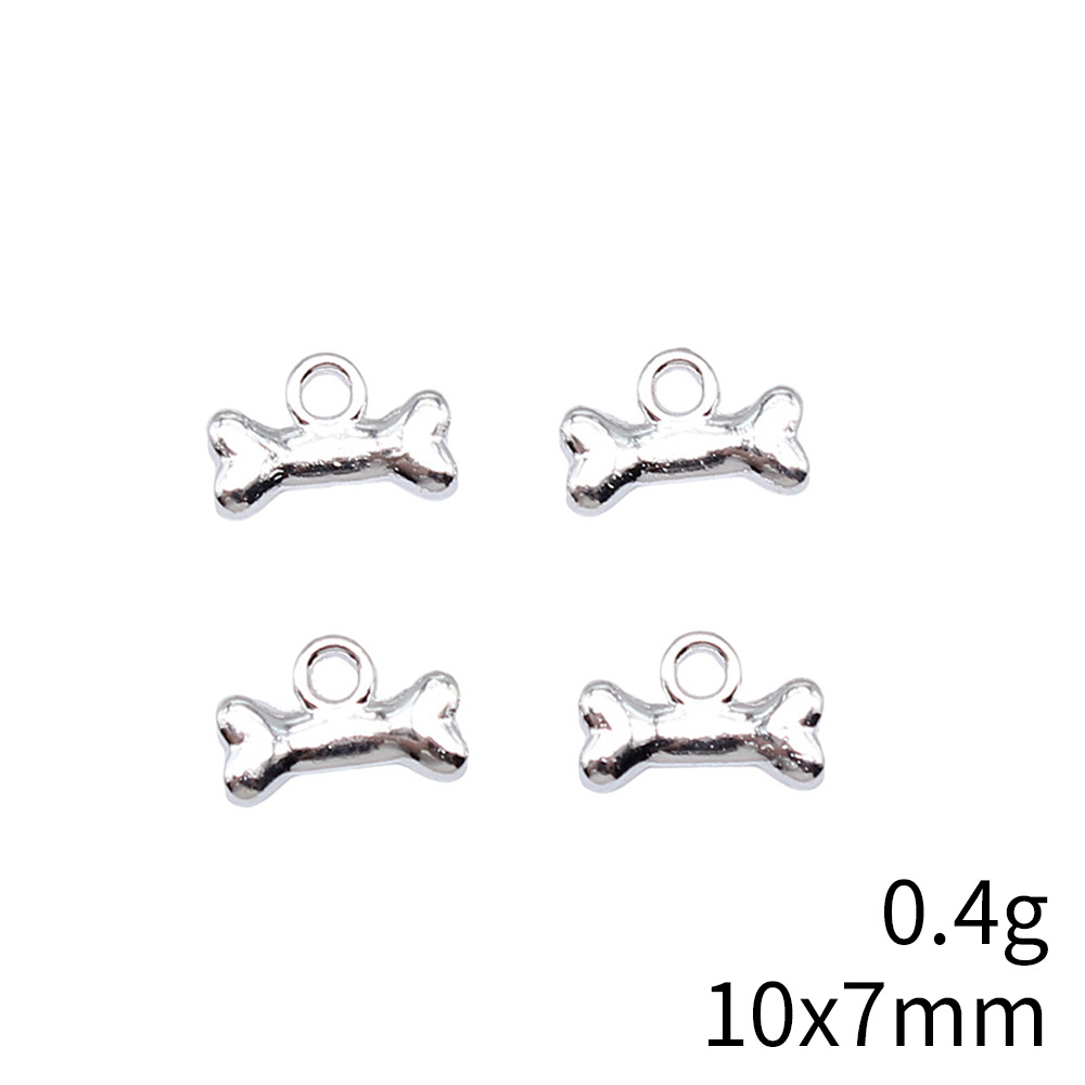 Vintage Tech Accessories - 20pcs 10x7mm 5 Colors Dog Bone