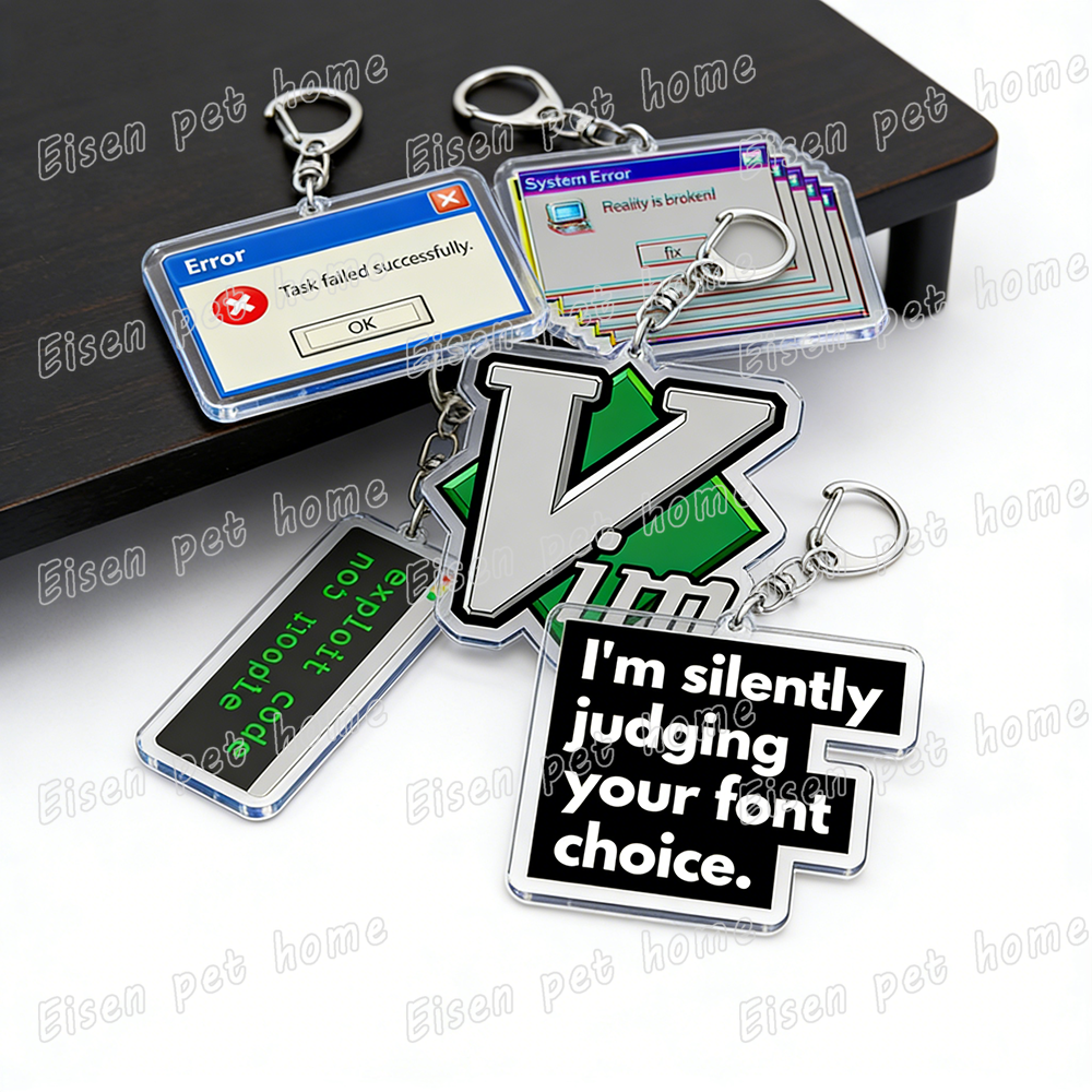 Tech Girl Accessories - Funny Programmer Code Keychain for Accessories