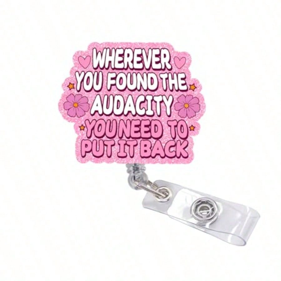 Xray Tech Accessories - Funny Nurse Badge Reel - Retractable