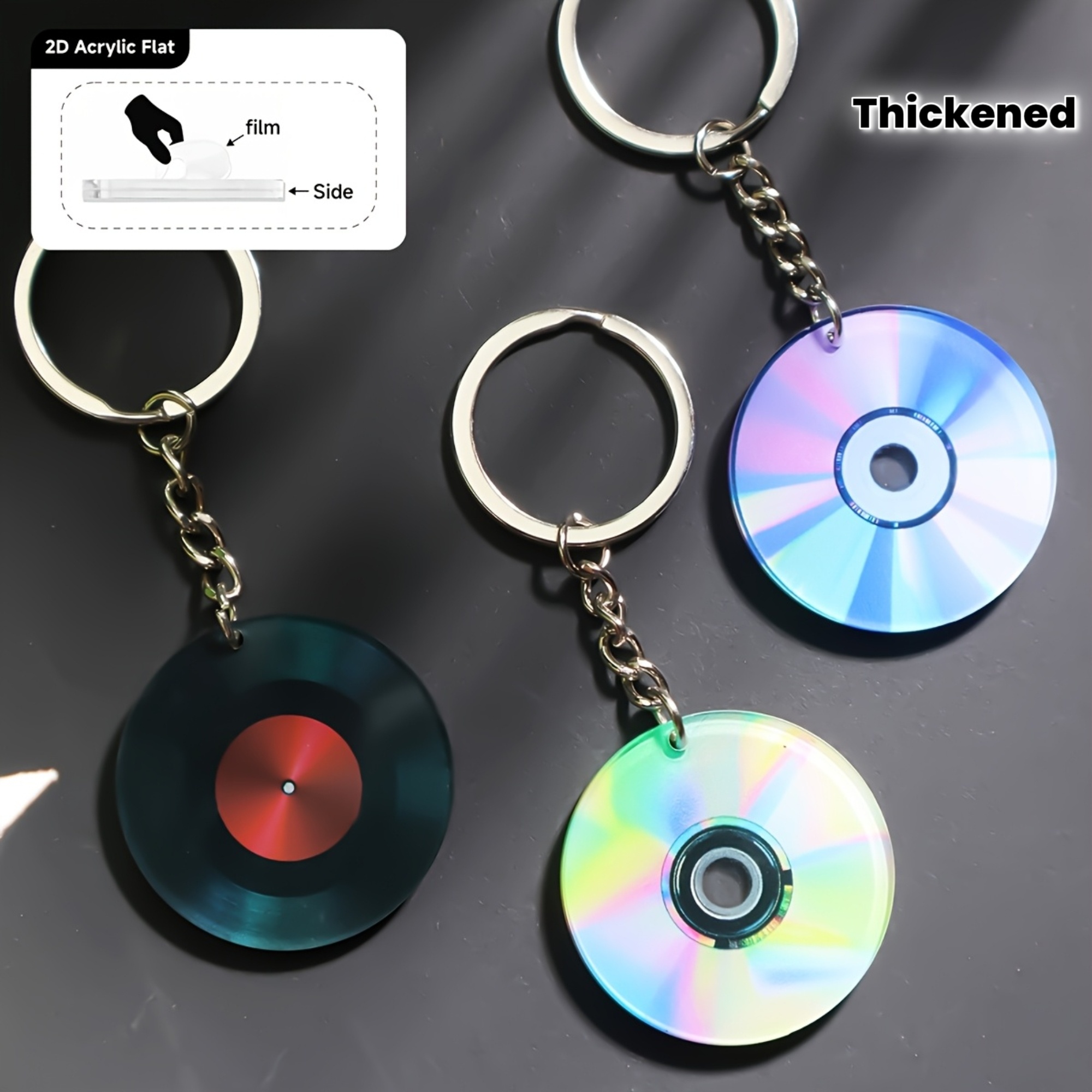 Tech Girl Accessories - 2D Flat 1pc Mini Music CD