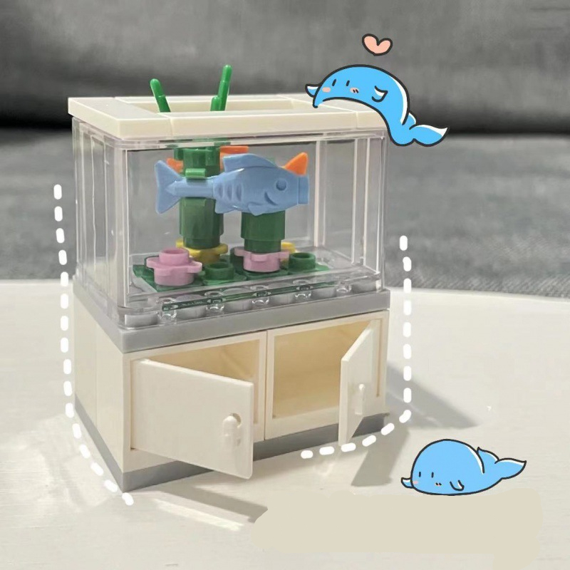 City Friends Fish Tank Buildin - Tech Diving Accessories บทวิจารณ์และราคา