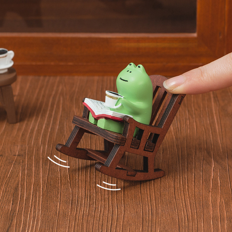 Cartoon Frog Rocking Chair Tab - Tech Accessories For Office Desk บทวิจารณ์และราคา
