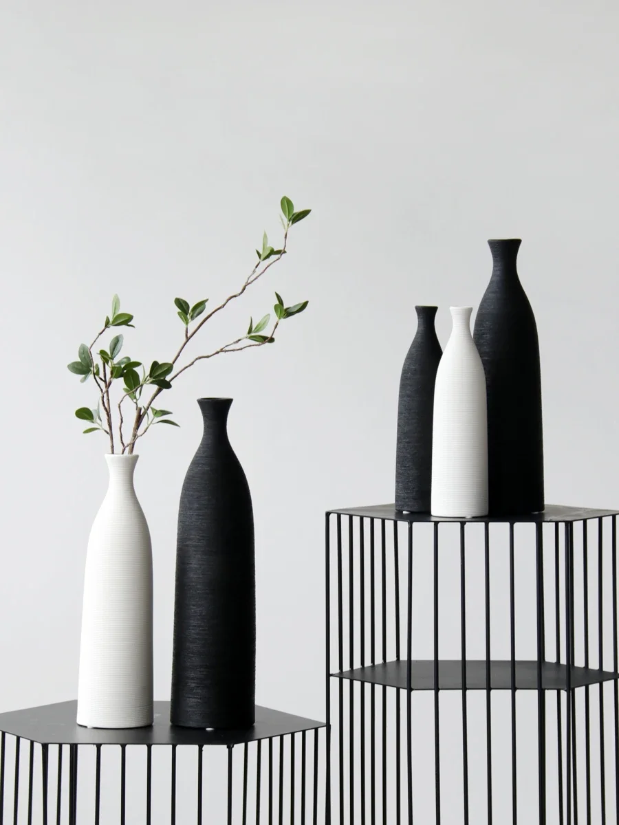Simple Modern Black White Cera - Tech Accessories For Office Desk บทวิจารณ์และราคา