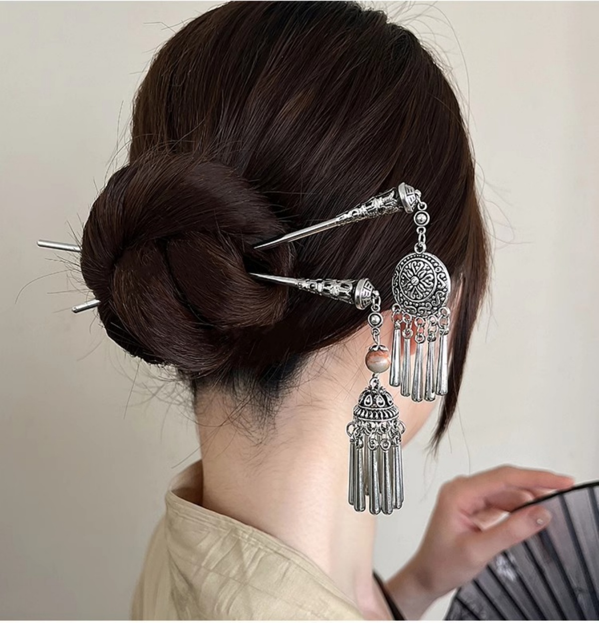 Elegant Women's Hairpin Antiqu - Vintage Tech Accessories บทวิจารณ์และราคา