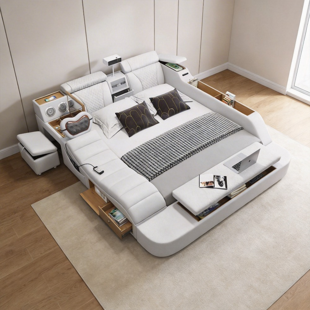 King/Queen Size Genuine Leathe - Tech Queen บทวิจารณ์และราคา