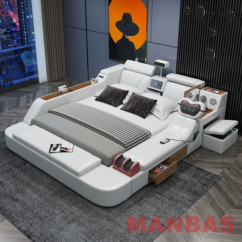 King/Queen Size Genuine Leathe - Tech Queen บทวิจารณ์และราคา