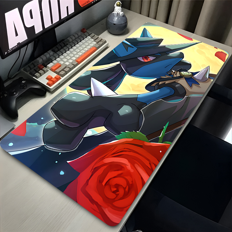 Mouse Pad Cool Anime P-pokemon - Tech Accessories For Office Desk บทวิจารณ์และราคา