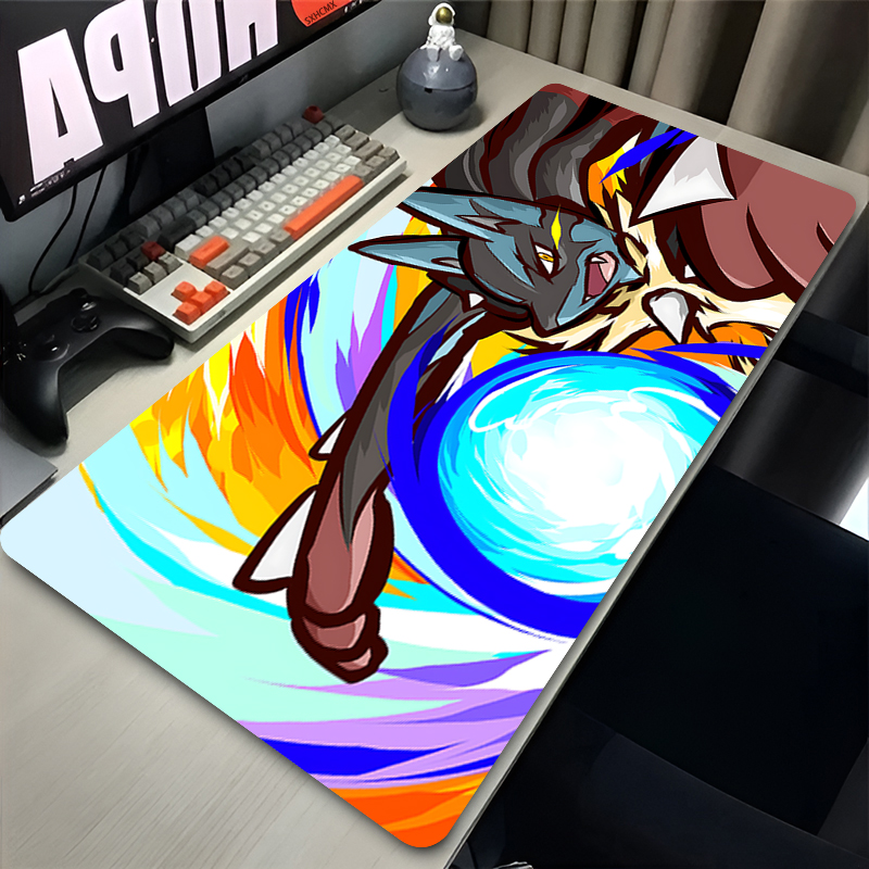 Mouse Pad Cool Anime P-pokemon - Tech Accessories For Office Desk บทวิจารณ์และราคา