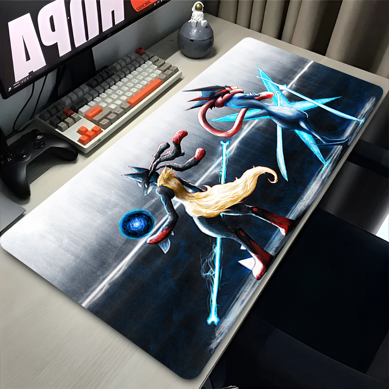Mouse Pad Cool Anime P-pokemon - Tech Accessories For Office Desk บทวิจารณ์และราคา