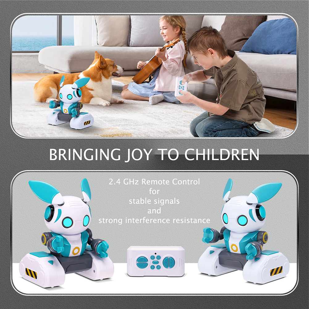 Remote Control Robot with LED  - Tech Accessories Usa บทวิจารณ์และราคา