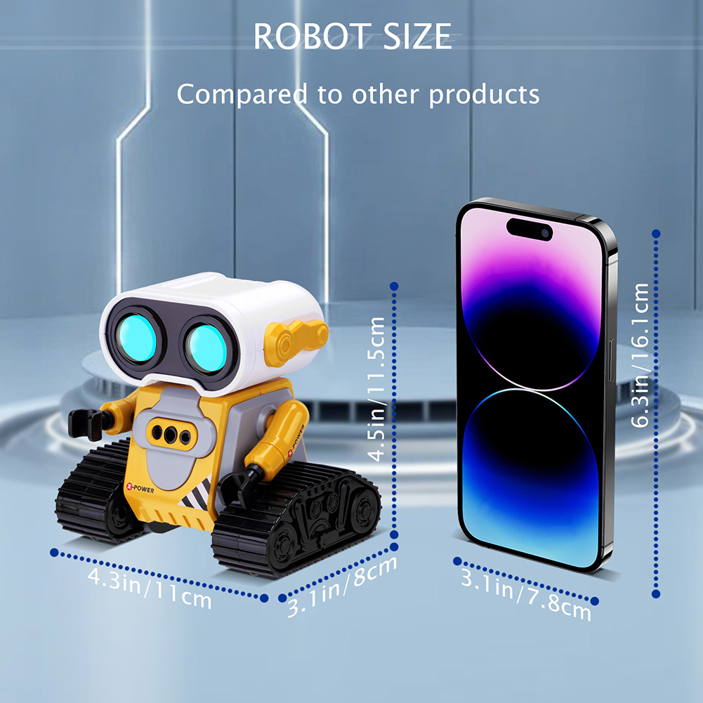 Remote Control Robot with LED  - Tech Accessories Usa บทวิจารณ์และราคา
