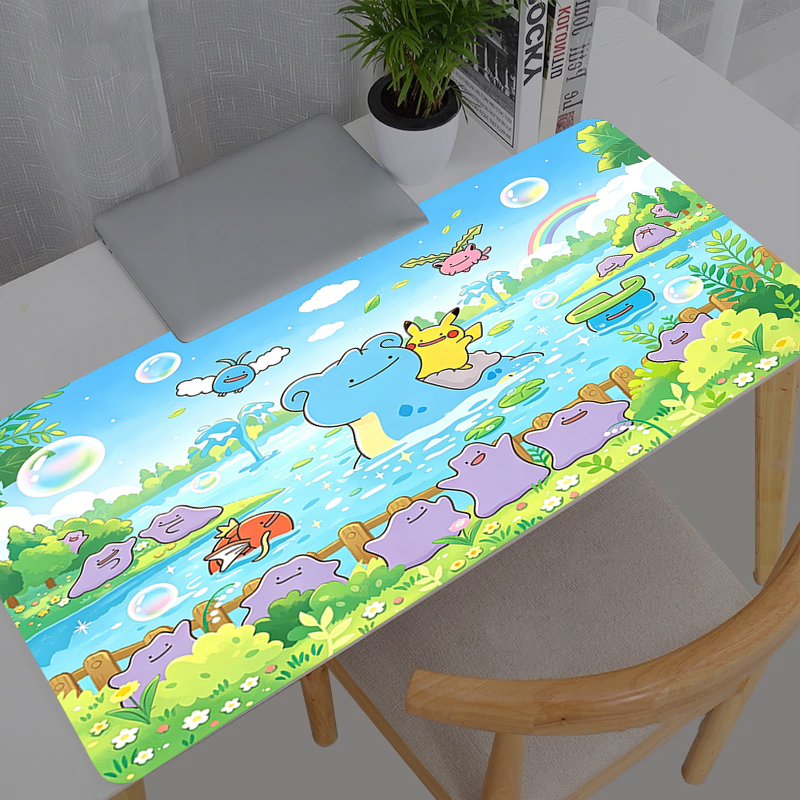 Mouse Pad Pokemon Pikachu Anim - Tech Accessories For Office Desk บทวิจารณ์และราคา