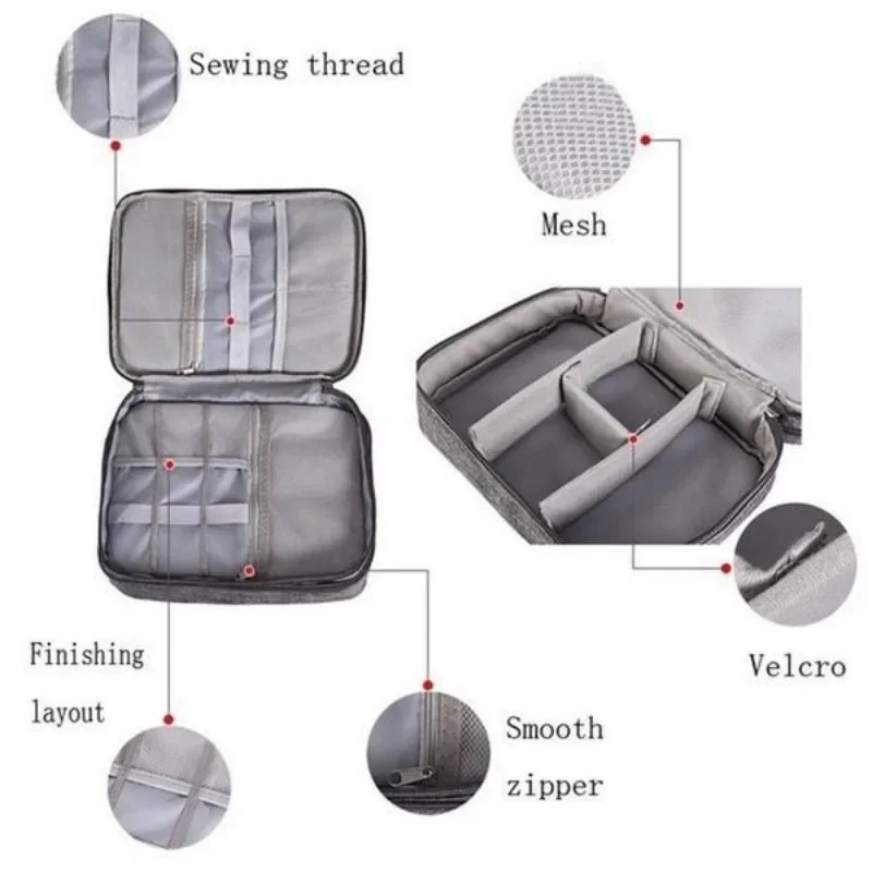Electronics Organizer Travel C - Tech Accessories For Travel บทวิจารณ์และราคา