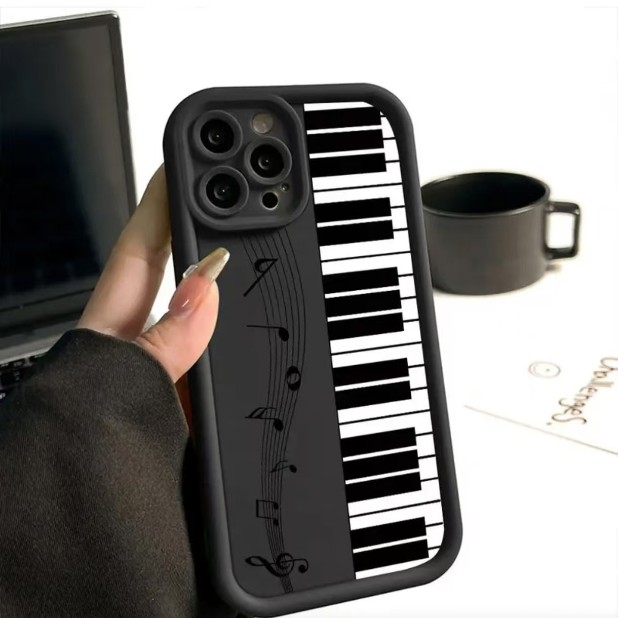 Piano Keys TPU Phone Case for  - Tech Accessories Iphone บทวิจารณ์และราคา