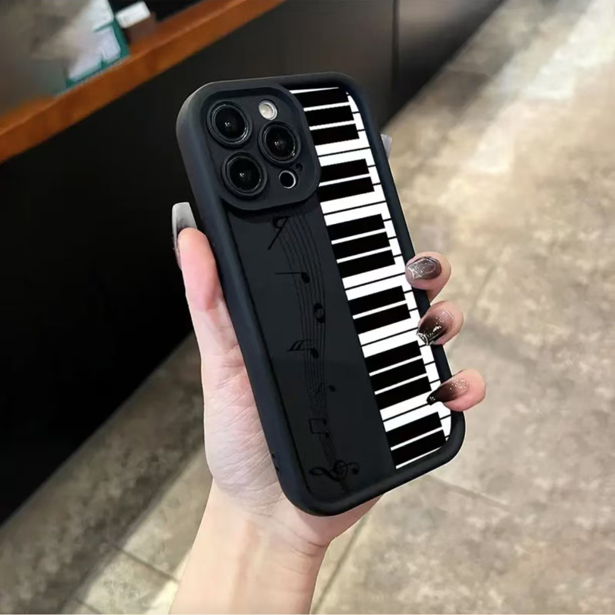 Piano Keys TPU Phone Case for  - Tech Accessories Iphone บทวิจารณ์และราคา