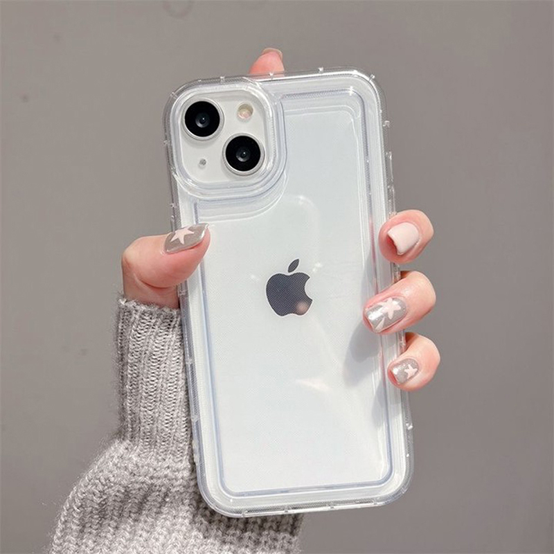 Shockproof Transparent Phone C - Tech Accessories Iphone บทวิจารณ์และราคา