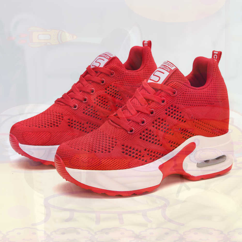 Red Size 36 Shoes Woman Tennis - Tech Girl Accessories บทวิจารณ์และราคา