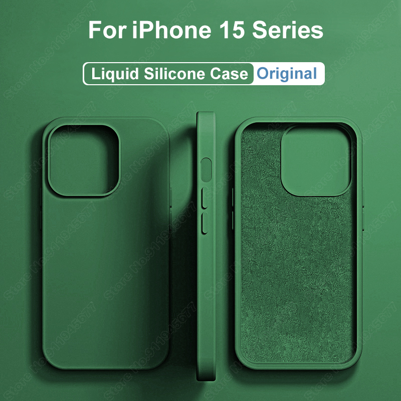 Original Liquid Silicone Cases - Tech Accessories Iphone บทวิจารณ์และราคา