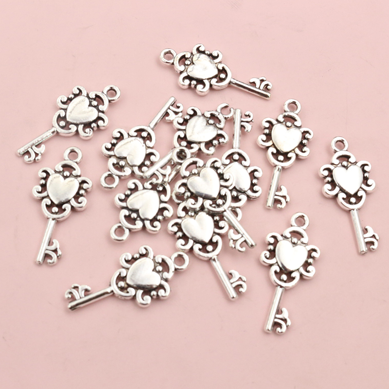 50pcs Vintage Small Key Charms - Vintage Tech Accessories บทวิจารณ์และราคา