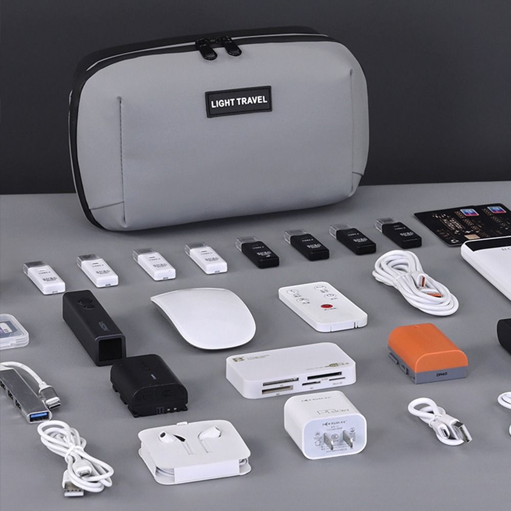 Portable Data Cable Storage Ba - Tech Accessories For Travel บทวิจารณ์และราคา