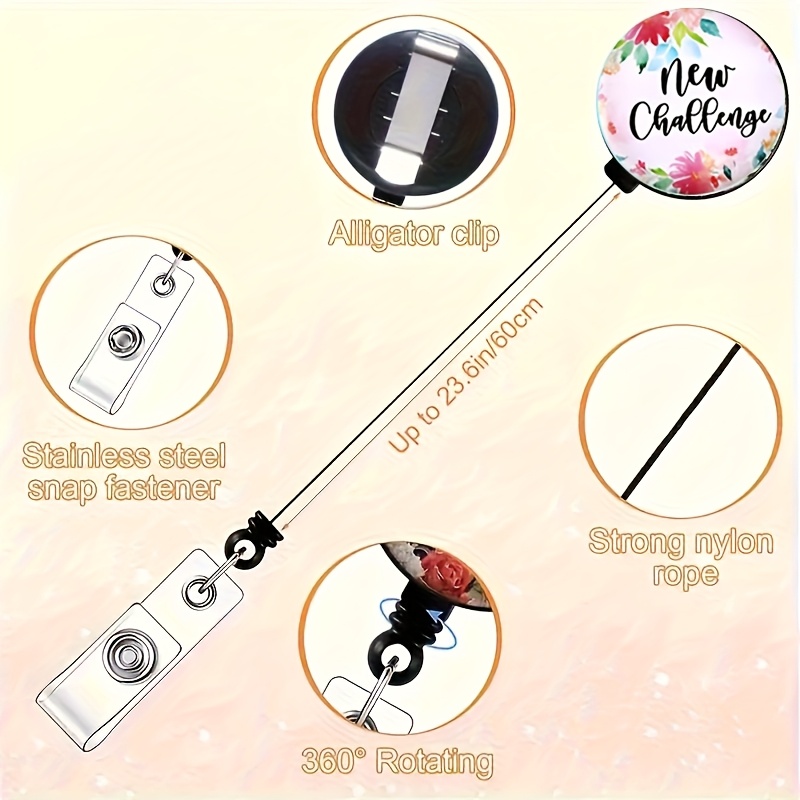 Cute nurse badge reel retracta - Xray Tech Accessories บทวิจารณ์และราคา