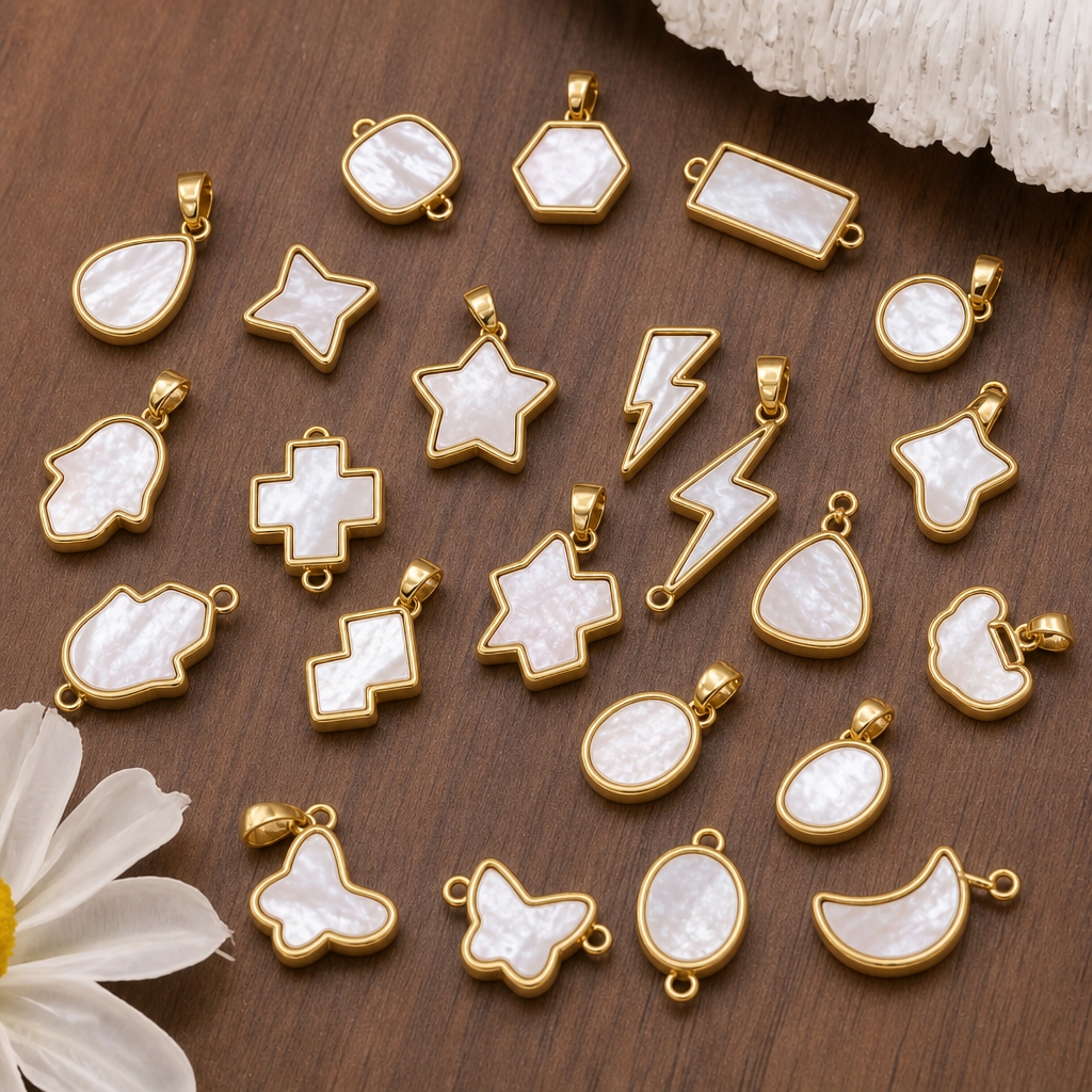2pcs 14K Gold Color Brass with - Vintage Tech Accessories บทวิจารณ์และราคา