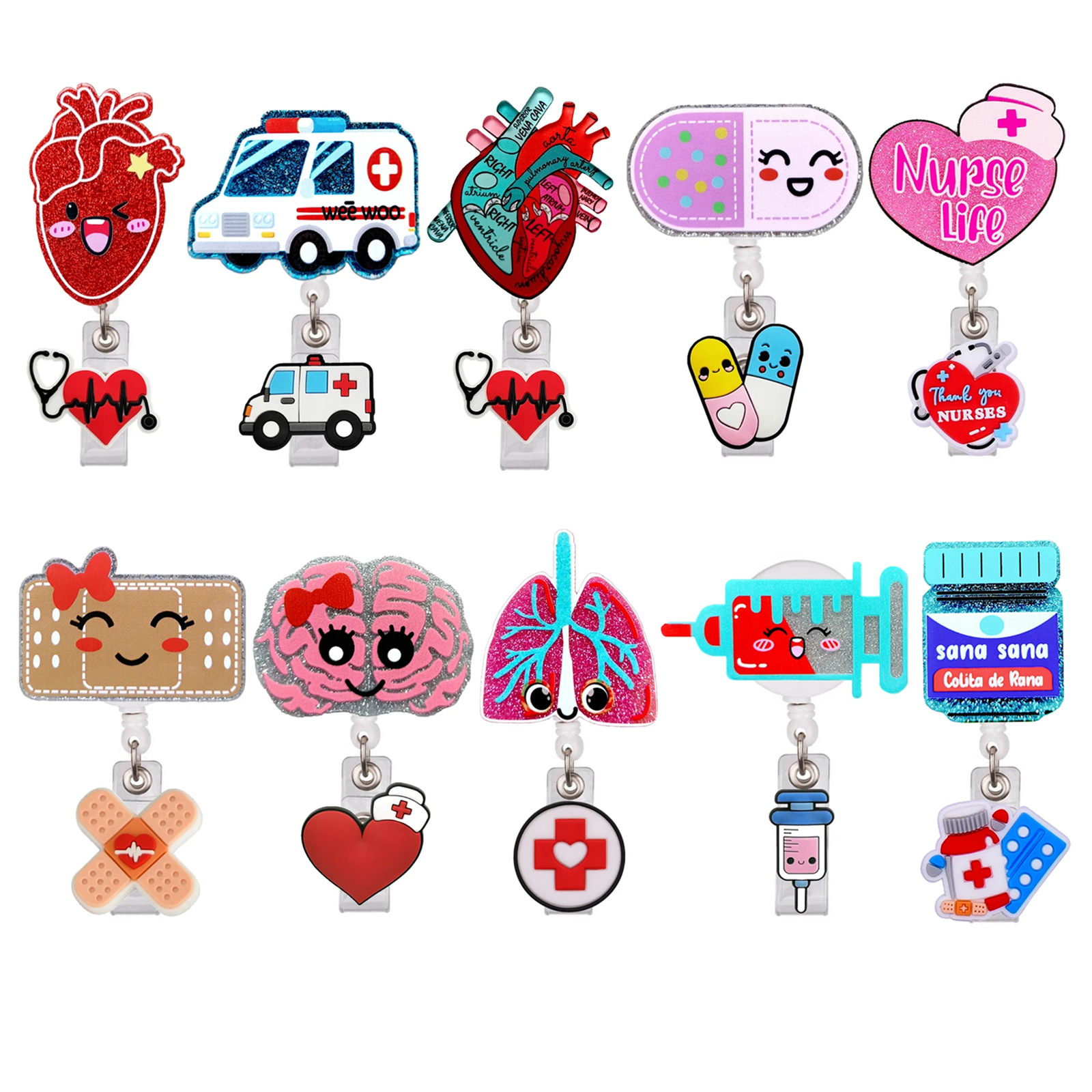 Silicone Retractable Nurse Doc - Xray Tech Accessories บทวิจารณ์และราคา