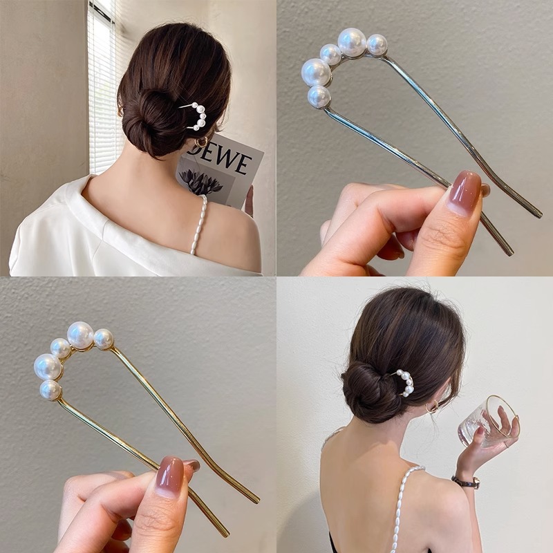 New Metal Vintage U Shape Hair - Vintage Tech Accessories บทวิจารณ์และราคา