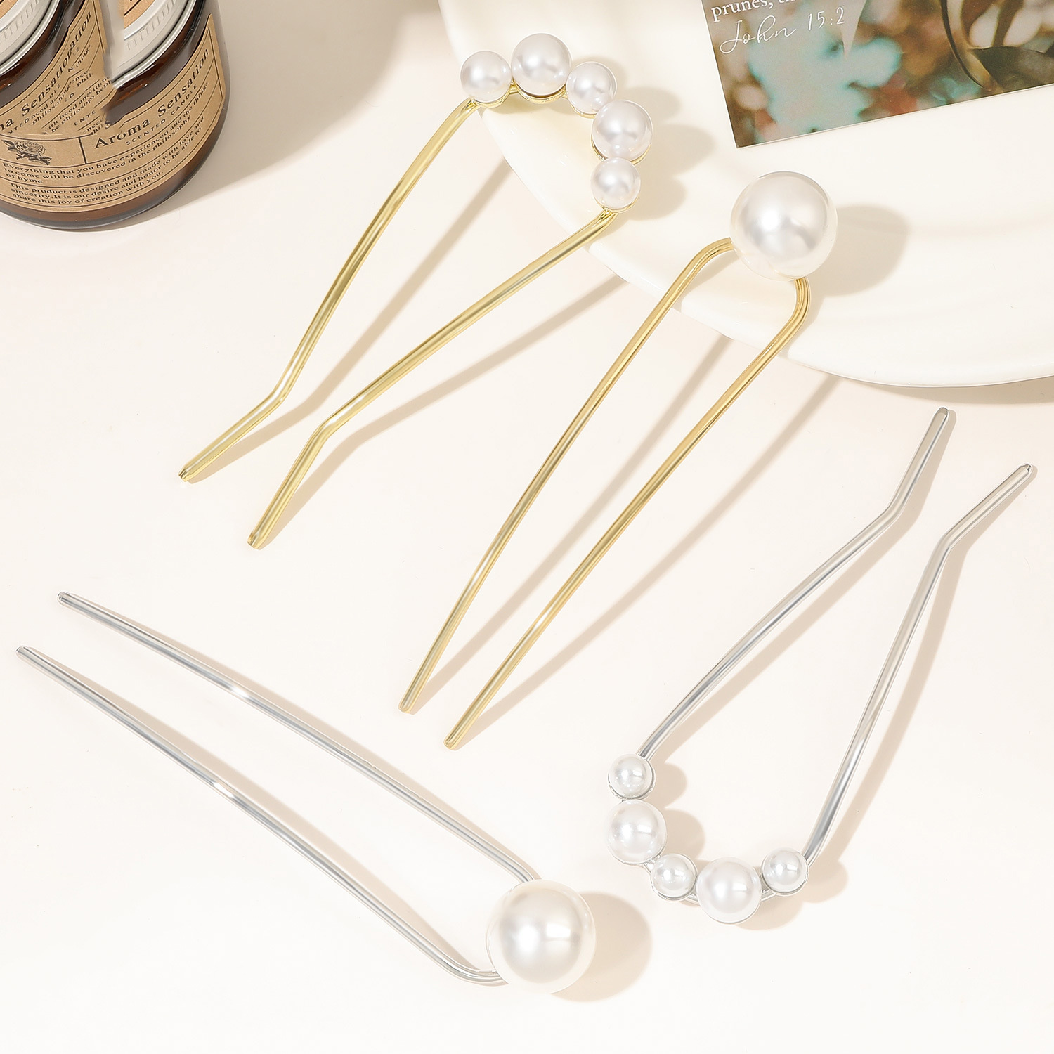 New Metal Vintage U Shape Hair - Vintage Tech Accessories บทวิจารณ์และราคา