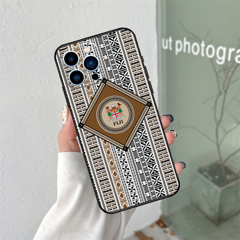 Fijian Masi Tapa For iPhone 16 - Tech Accessories Iphone บทวิจารณ์และราคา