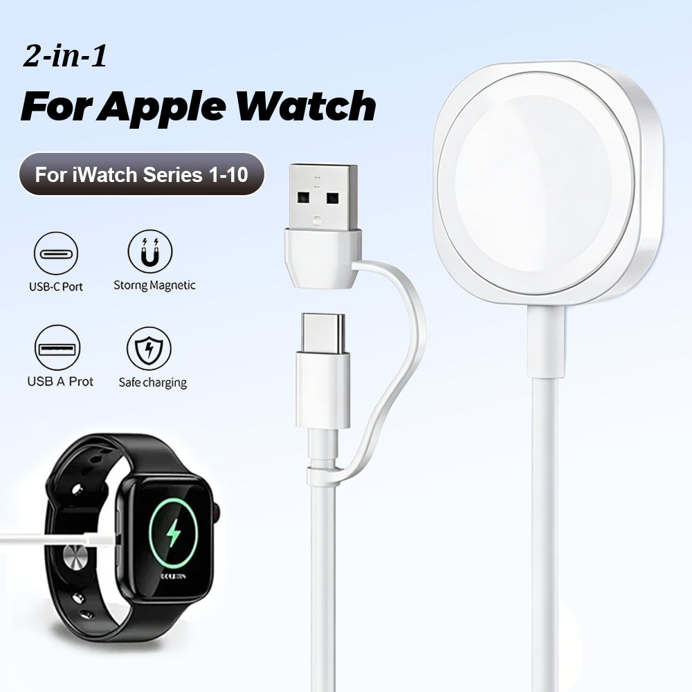 2 in 1 Magnetic Wireless USB A - Wireless Charger 3 In 1 บทวิจารณ์และราคา