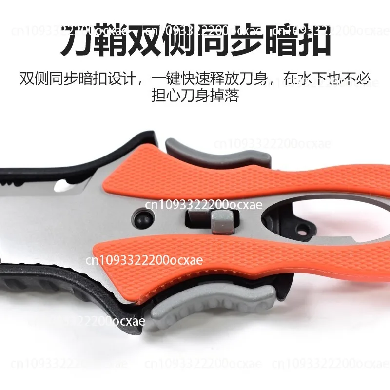 Water Rescue Knife Outdoor Rop - Tech Diving Accessories บทวิจารณ์และราคา