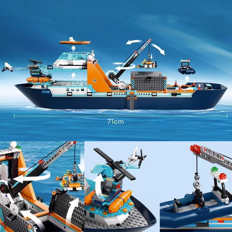 MOC City Deep Sea Exploration  - Tech Diving Accessories บทวิจารณ์และราคา