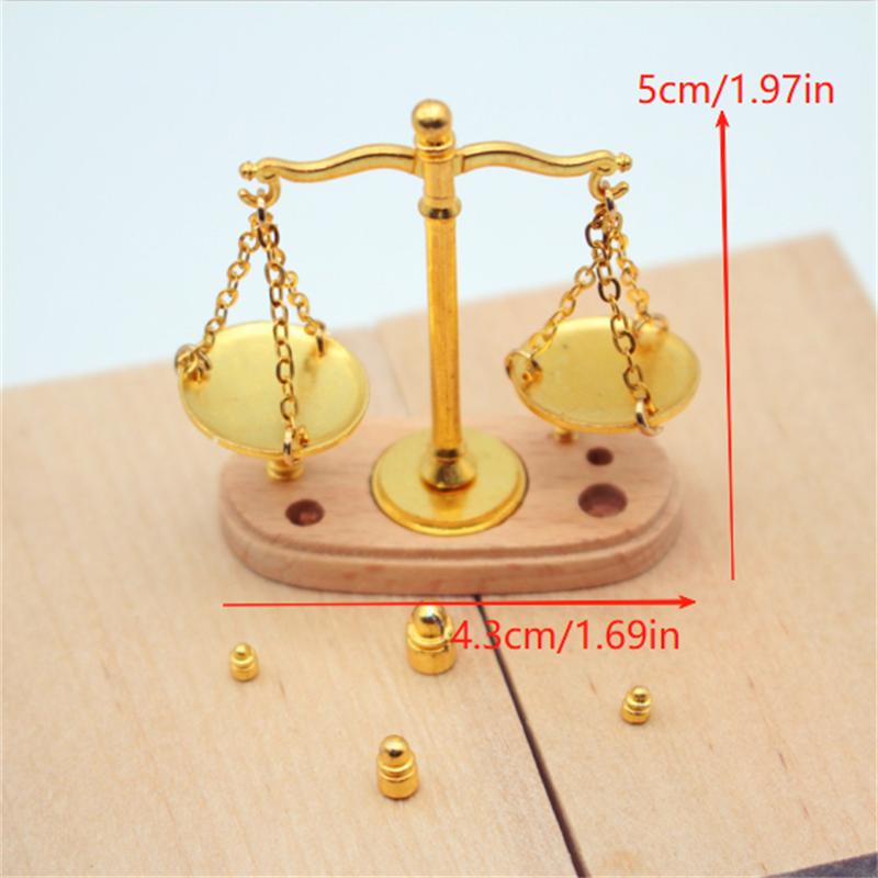 1:12 Dollhouse Vintage Balance - Vintage Tech Accessories บทวิจารณ์และราคา