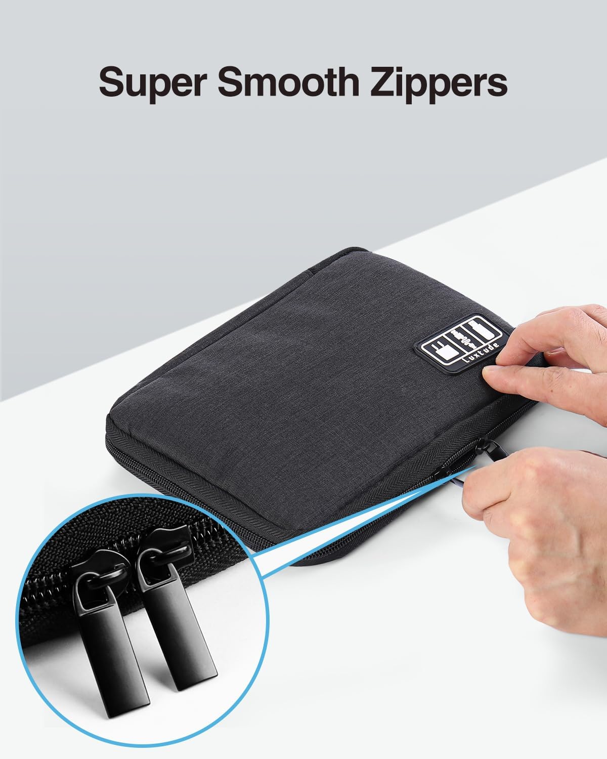 Travel Cable Organizer Bag, Fl - Tech Accessories For Travel บทวิจารณ์และราคา