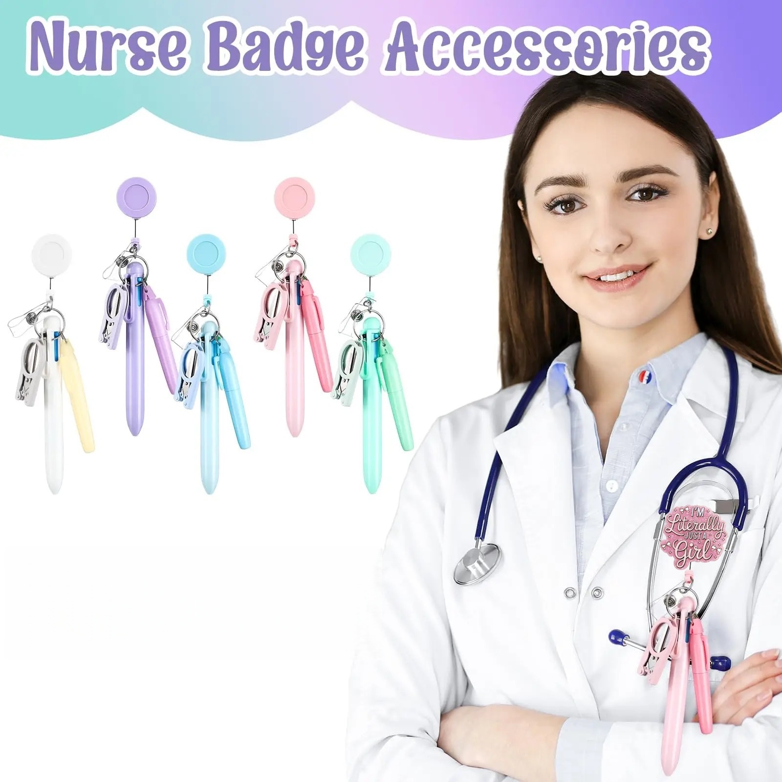1pcs 5-In-1 Badge Clip Ballpoi - Xray Tech Accessories บทวิจารณ์และราคา