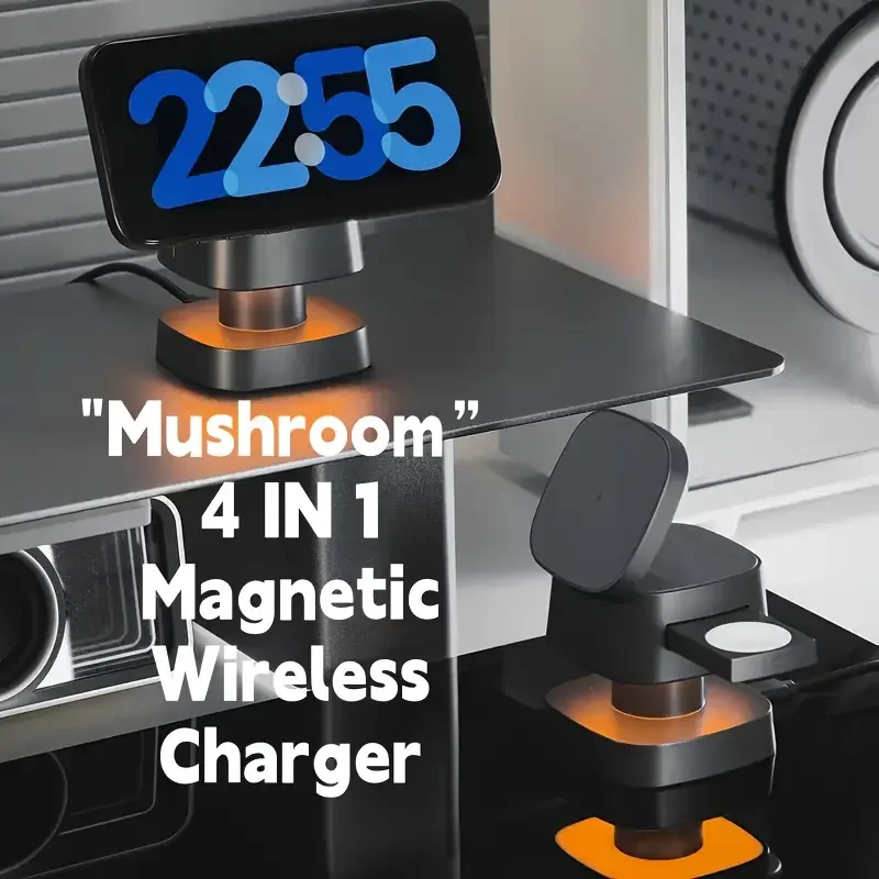 Magnetic 3 in 1 Wireless Charg - Wireless Charger 3 In 1 บทวิจารณ์และราคา
