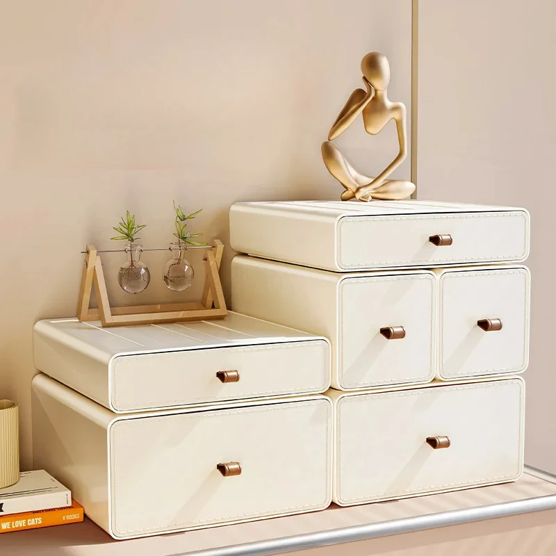 Desktop Storage Box Stackable  - Tech Accessories For Office Desk บทวิจารณ์และราคา