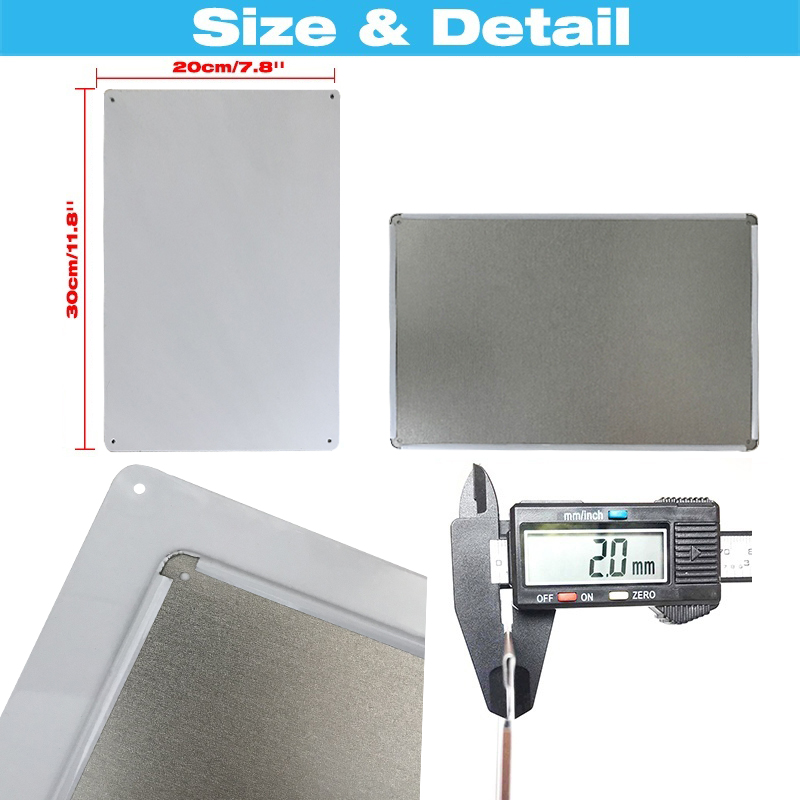 Vintage Metal Plate Tin Sign P - Vintage Tech Accessories บทวิจารณ์และราคา