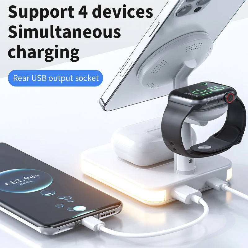 3 in 1 Wireless Chargers Stand - Wireless Charger 3 In 1 บทวิจารณ์และราคา