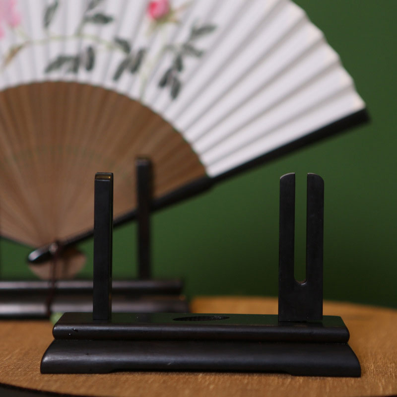 Vintage Art Style Folding Fan  - Tech Accessories For Office Desk บทวิจารณ์และราคา