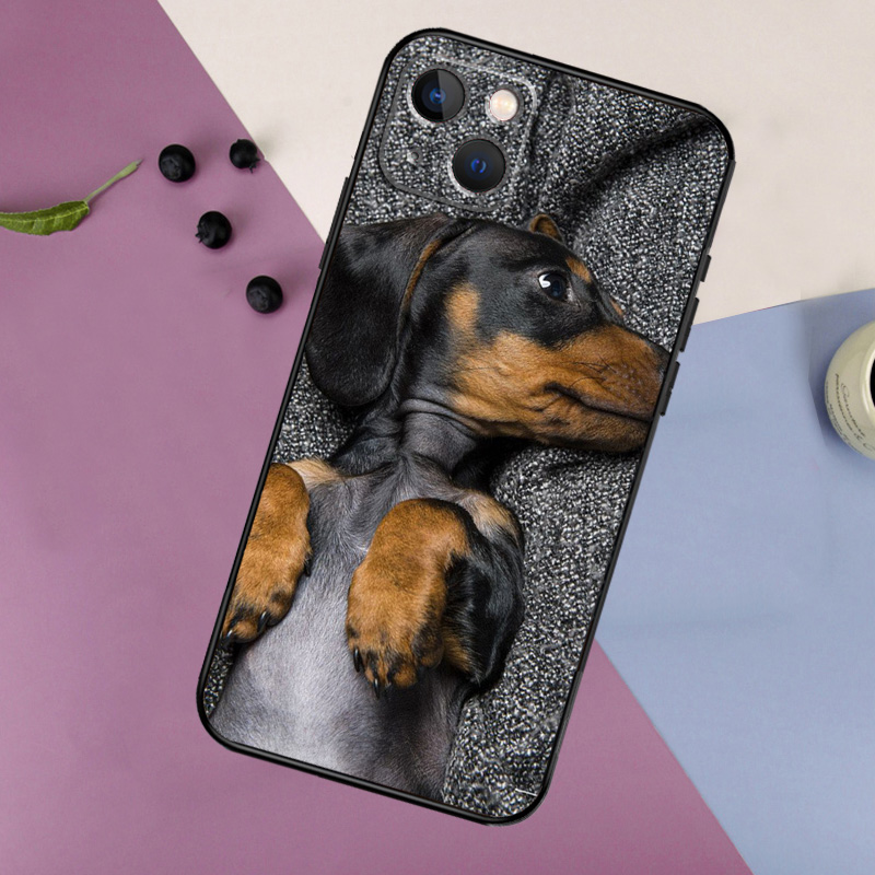 Cute Dachshund Teckel Dackel D - Tech Accessories Iphone บทวิจารณ์และราคา