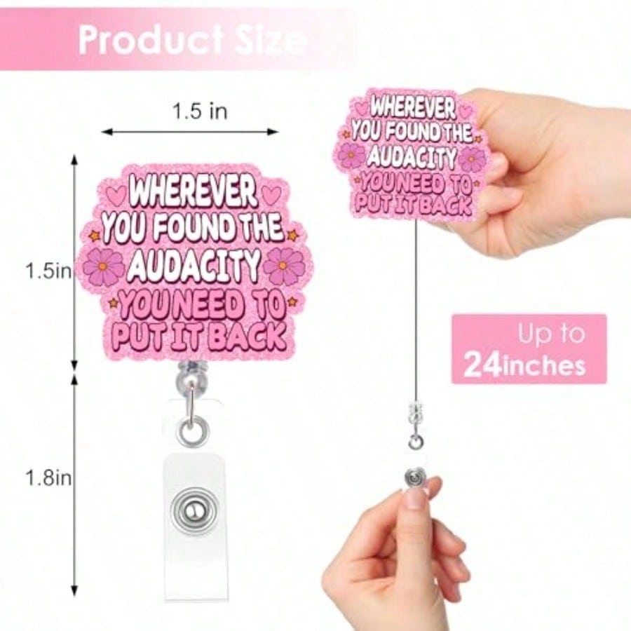 Funny Nurse Badge Reel - Retra - Xray Tech Accessories บทวิจารณ์และราคา
