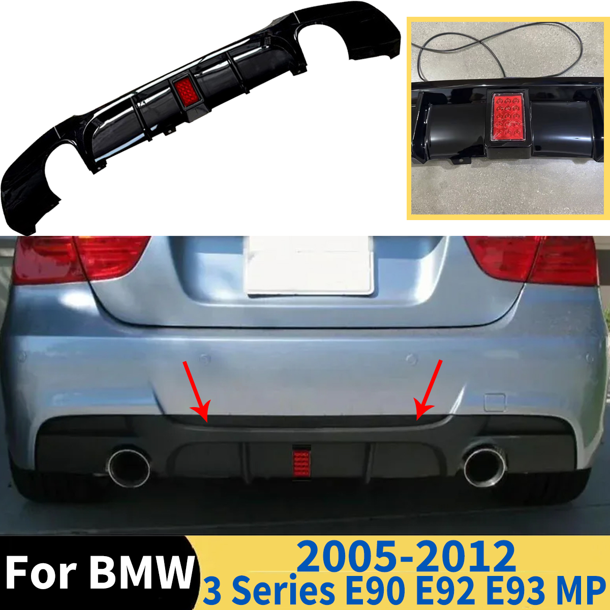 For Bmw 3 Series E90 E92 E93 M - M Tech Auto Accessories บทวิจารณ์และราคา