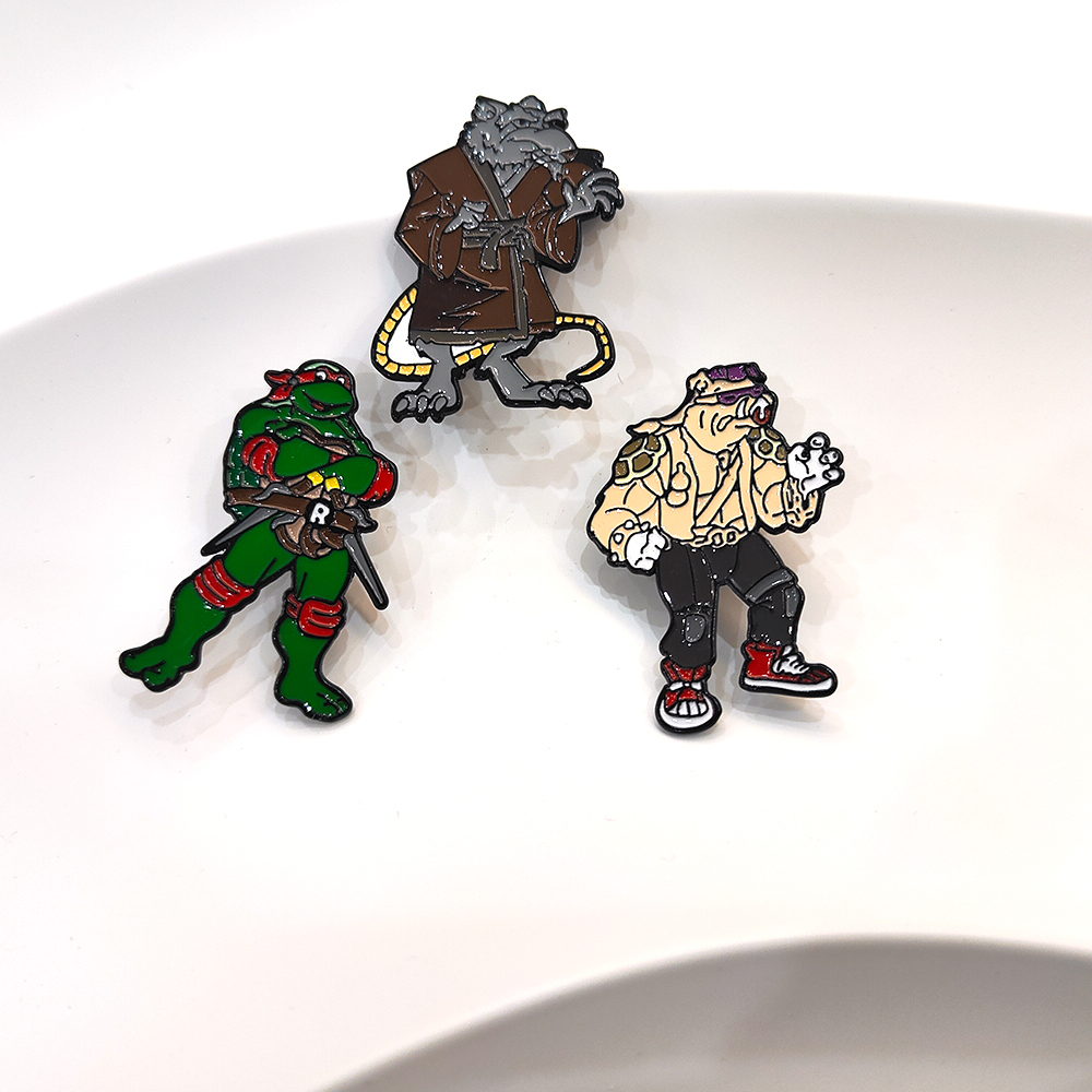 3pcs Vintage Ninja Turtles Pin - Vintage Tech Accessories บทวิจารณ์และราคา