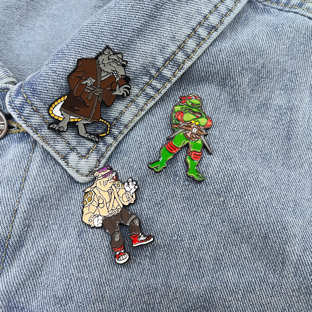 3pcs Vintage Ninja Turtles Pin - Vintage Tech Accessories บทวิจารณ์และราคา