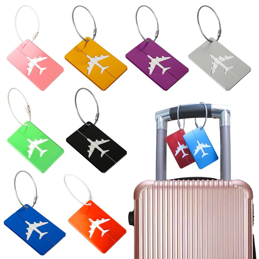 Aluminium Travel Luggage Tags  - Tech Accessories For Travel บทวิจารณ์และราคา