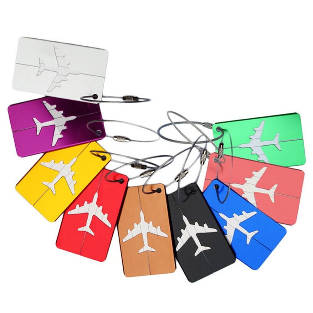 Aluminium Travel Luggage Tags  - Tech Accessories For Travel บทวิจารณ์และราคา